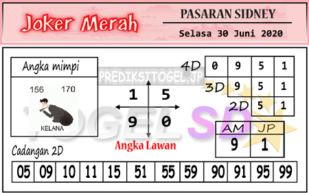 Prediksi Syair Sydney Joker Merah
