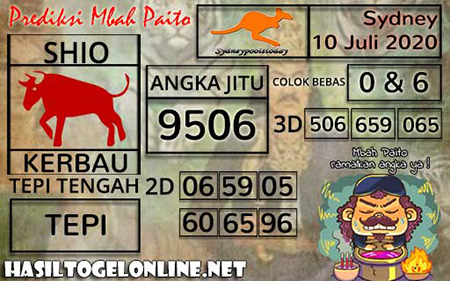 Syair Prediksi Mbah Paito